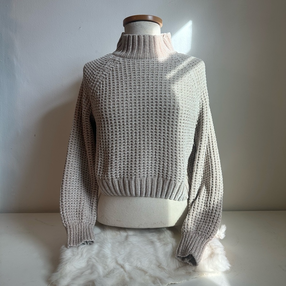 Truth by Republic Cream Knit Sweater | Size: X-Small